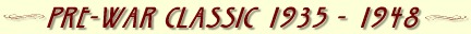 [Pre-War Classic, CCCA, 1935-1948 Listings]