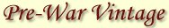 [Pre-War Vintage, Non-CCCA Listings]